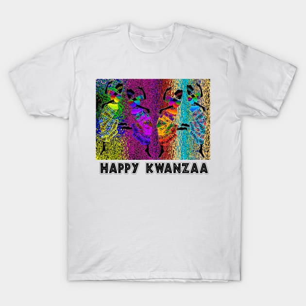 Happy Kwanzaa T-Shirt by Afrocentric-Redman4u2